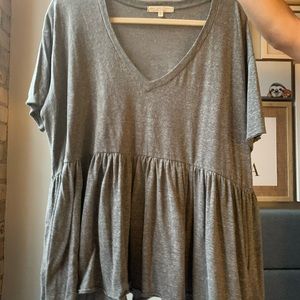 Peplum shirt